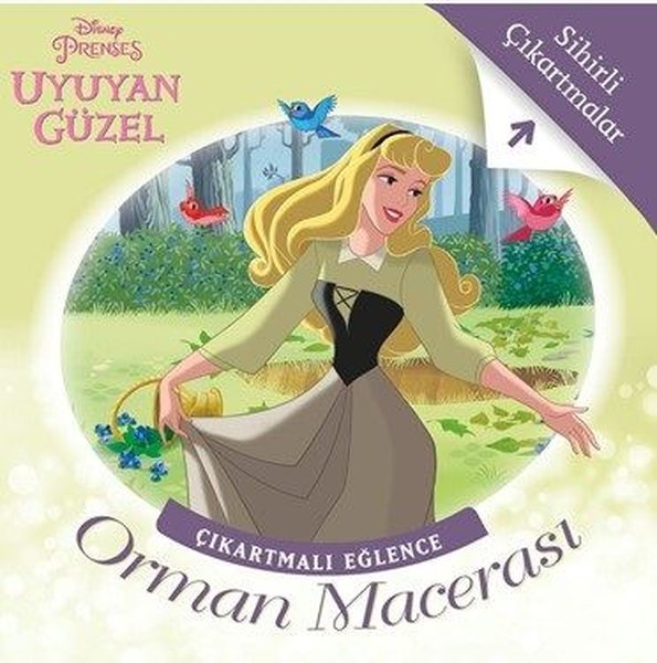 Prense Uyuyan Güzel-Orman Macerası-Çıkartmalı Eğlence