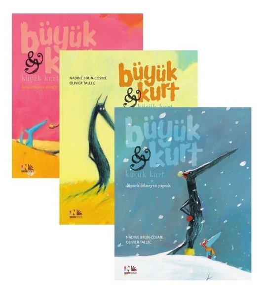 Büyük Kurt ve Küçük Kurt Üçlü Set-3 Kitap Takım