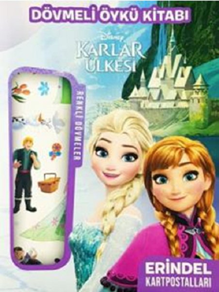 Disney Karlar Ülkesi-Dövmeli Öykü Kitabı-Erindel Kartpostalları