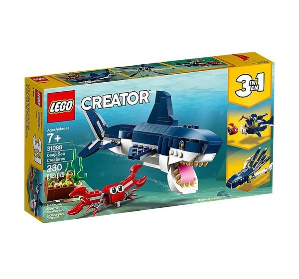 Lego Creator 31088 Derin Deniz Yaratıkları Yapım Seti