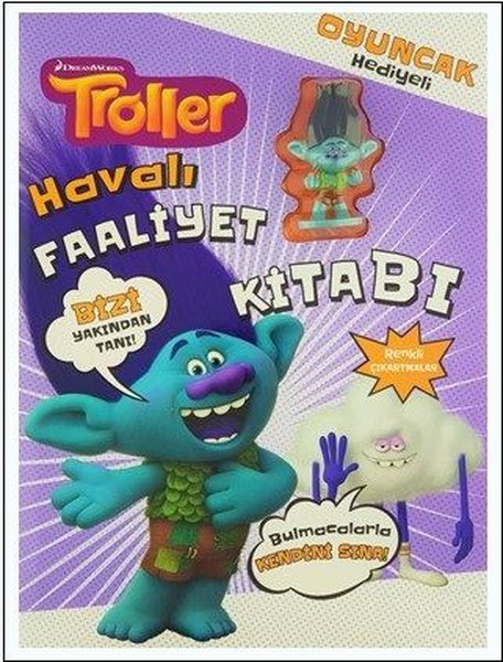 Troller Havalı Faaliyet Kitabı-Oyuncak Hediyeli