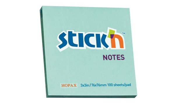 Hopax Not Kağıt Stickn Pastel Mavi 100 Yaprak