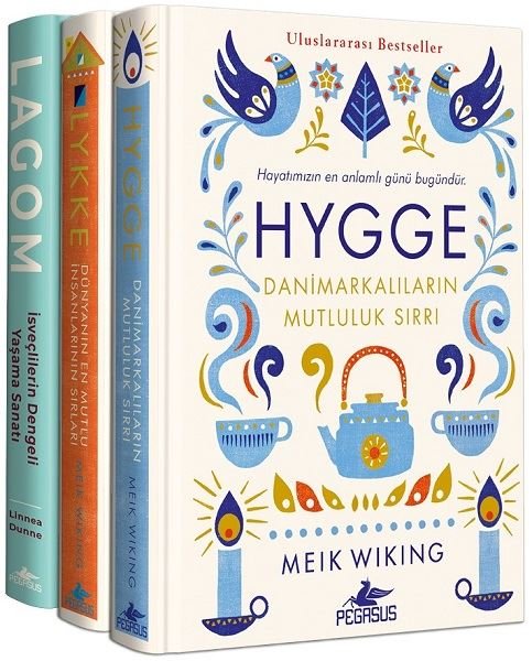 Hygge+Lykke+Lagom-3 Kitap Takım