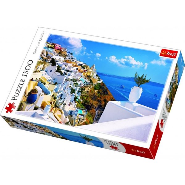 Trefl Puzzle 1500 Santorini Greece 26119