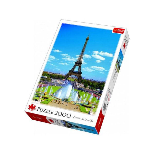Trefl Puzzle 2000 The Eiffel Tower 27051 | D&R - Kültür ...