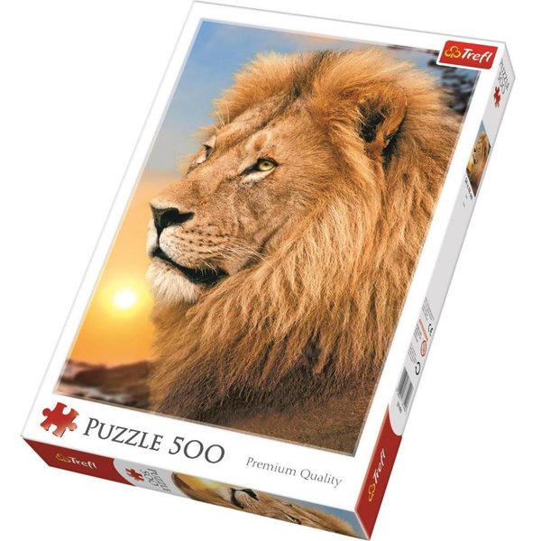 Trefl Puzzle 500 Lion 37191