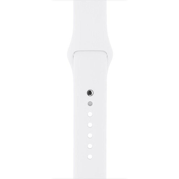 Apple Watch 38 mm SM ML Beyaz Kayış Spor Kordon MJ4E2ZM/A
