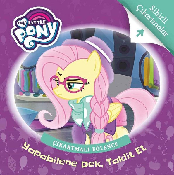 My Little Pony Yapabilene Dek Taklit Et-Çıkartmalı Eğlence