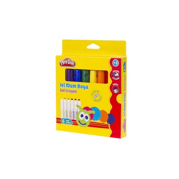 Play-Doh Jel Crayon Mum Boya 6 Renk