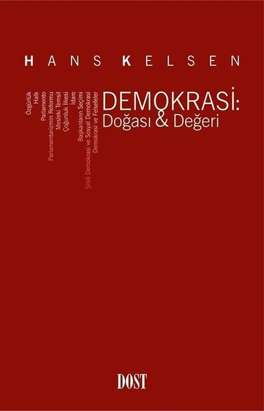 Demokrasi-Doğası ve Değeri