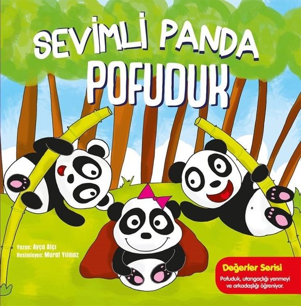 Sevimli Panda Pofuduk-Değerler Serisi