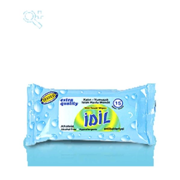 Idil Extra Cep Islak Mendil 15`Li