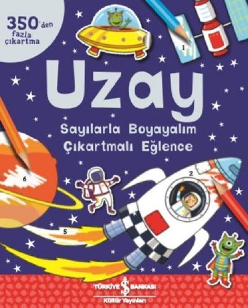 Uzay Sayılarla Boyayalım Çıkartmalı Eğlence