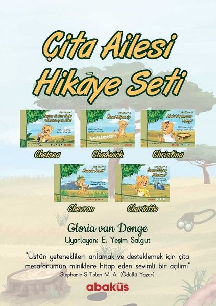 Çita Ailesi Hikaye Seri-5'li Kitap Seti