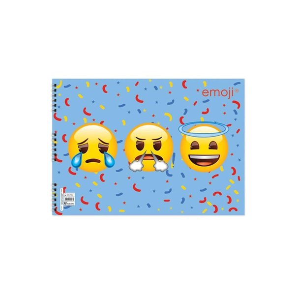 (X)K.Color Emoji 25x35 15 Yp.Resim Defteri