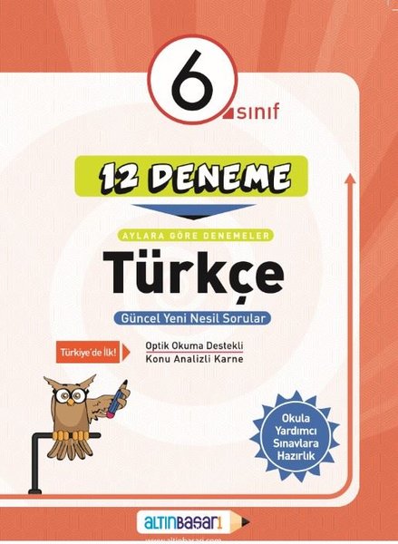 6.Sınıf Türkçe 12 Deneme