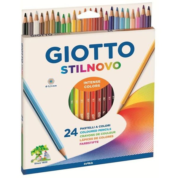 Giotto Stilnovo Kuruboya-Askılı Paket 24 Renk