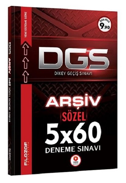 2019 DGS Arşiv Sözel 5x60 Deneme Sınavı