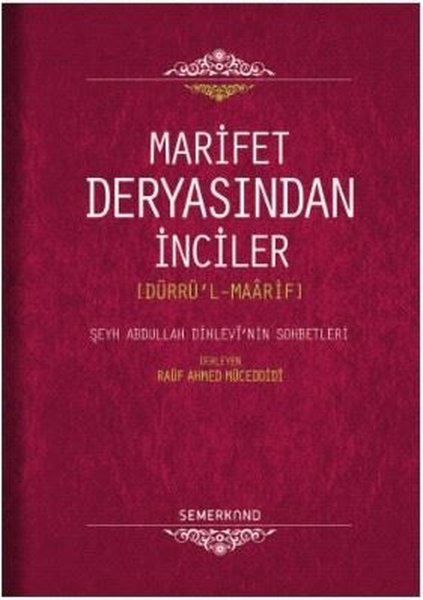 Marifet Deryasından İnciler