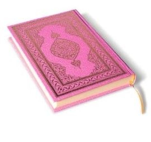 Kur'an-Kerim Orta Boy-2 Renk Pembe Kapak