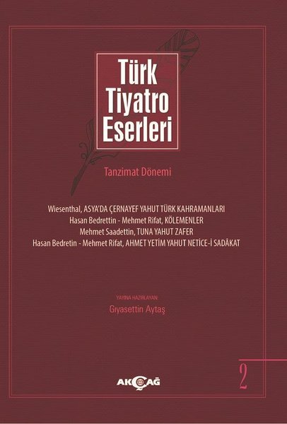 Türk Tiyatro Eserleri 2-Tanzimat Dönemi