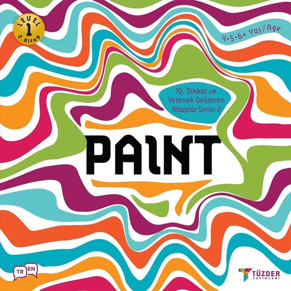Paint-Level 1-2.Kitap-IQ ve Yetenek Geliştiren Kitaplar Serisi 2