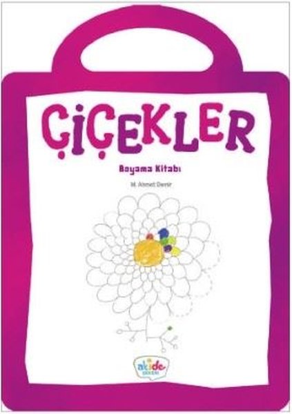 Çiçekler-Boyama Kitabı