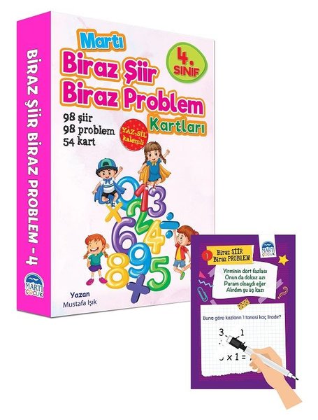 4.Sınıf Biraz Şiir Biraz Problem Kartları