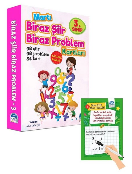 3.Sınıf Biraz Şiir Biraz Problem Kartları