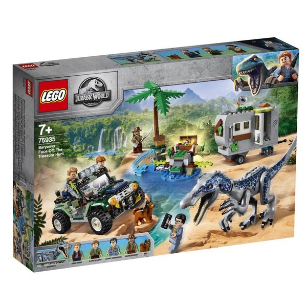 Lego Jurassic World Baryonyx Karşılaşması - Hazine Avı 75935