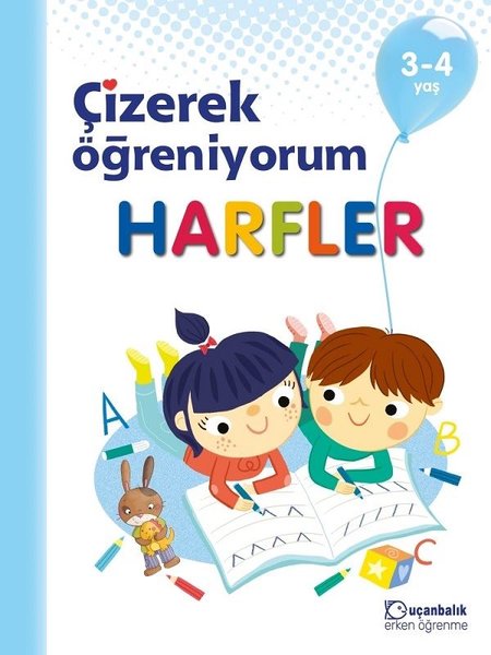 Çizerek Öğreniyorum-Harfler 3-4 Yaş