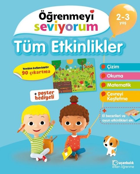 Öğrenmeyi Seviyorum-Tüm Etkinlikler 2-3 Yaş