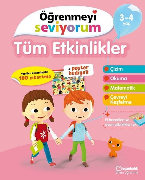 Öğrenmeyi Seviyorum-Tüm Etkinlikler 3-4 Yaş