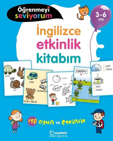 Öğrenmeyi Seviyorum-İngilizce Etkinlik Kitabım 3-6 Yaş