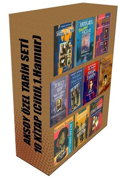 Aksoy Özel Tarih Seti - 10 Kitap Takım Kutulu