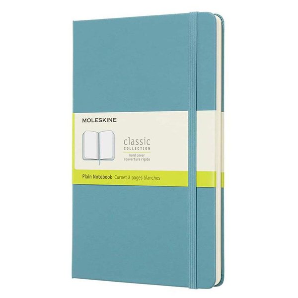 Moleskine Plain Notebook Düz Defter Açık Mavi