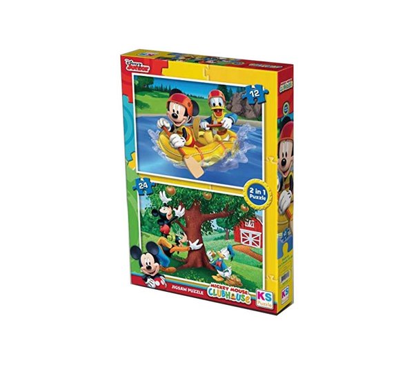 Mıckey Mouse Clubhouse 2 İn 1 (24-12) Puzzle