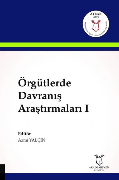 Örgütlerde Davranış Araştırmaları-1