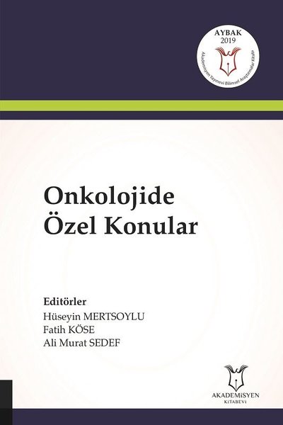 Onkolojide Özel Konular