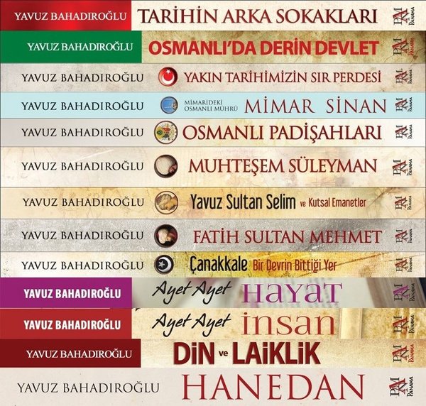Yavuz Bahadıroğlu Seti-13 Kitap Takım