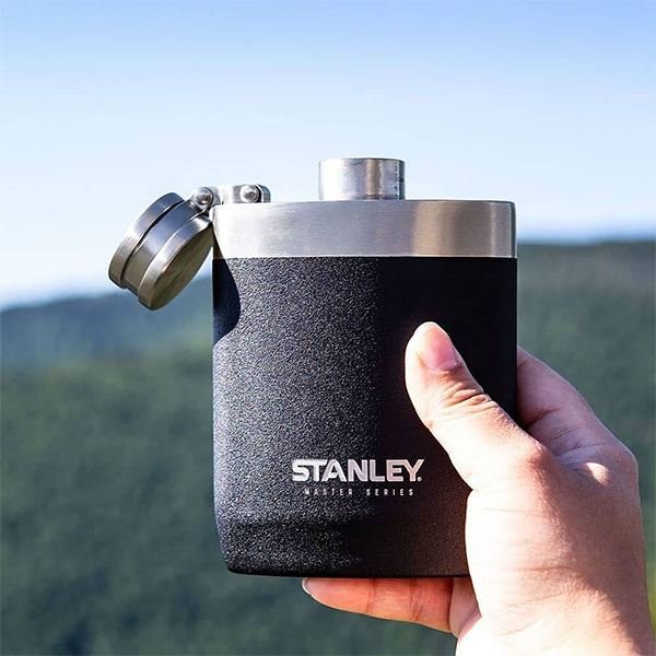 StanleyMaster Unbreakable Hip Flask 0.23L Foundry Black D&R