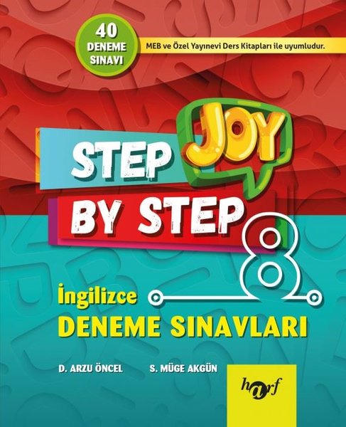 Step By Step Joy 8.Sınıf İngilizce Deneme Sınavları