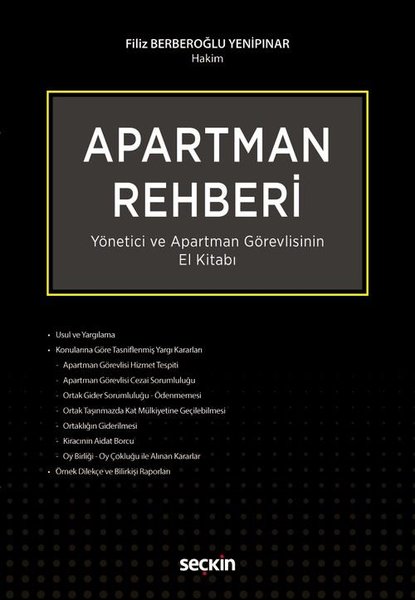 Apartman Rehberi-Yönetici ve Apartman Görevlisinin El Kitabı