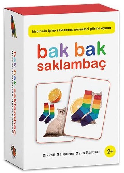 Bak Bak Saklambaç-Dikkati Geliştiren Oyun Kartları 2+