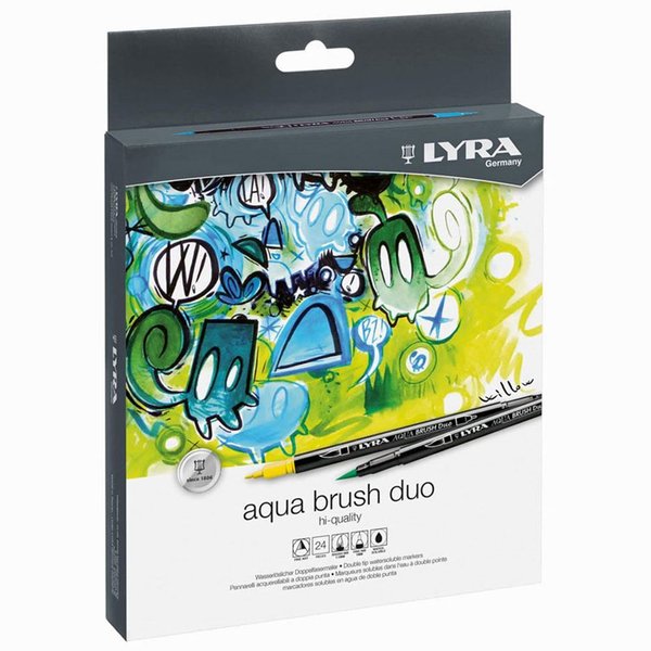 Lyra Aqua Brush Duo Askılı Paket 24lü L6521240
