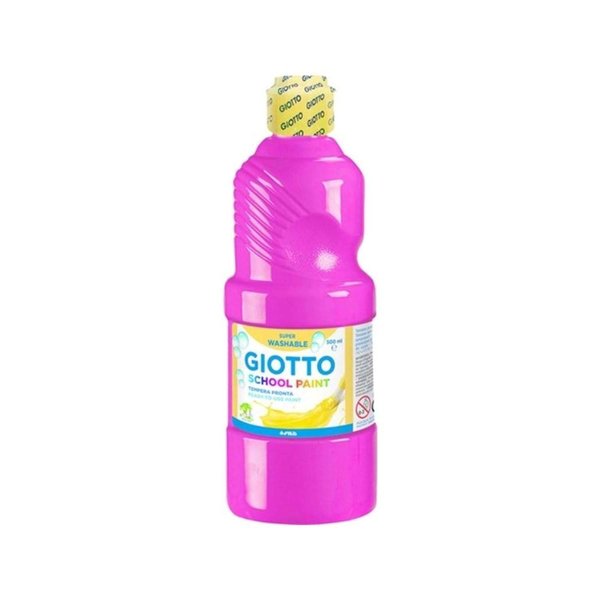 Giotto Washable Paint 500 ml Şişe Magenta