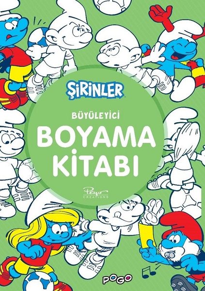 Şirinler-Büyüleyici Boyama Kitabı