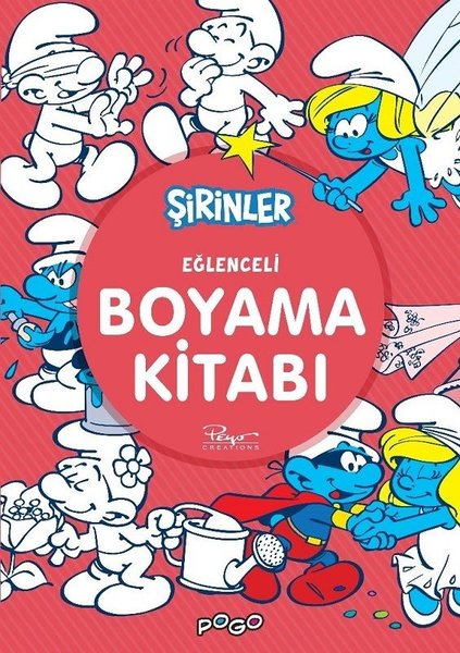 Şirinler-Eğlenceli Boyama Kitabı