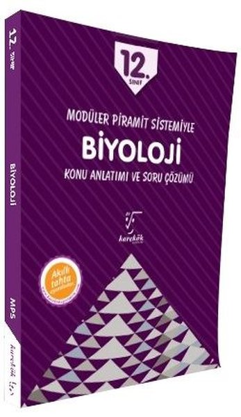 12.Sınıf Modüler Piramit Sistemiyle Biyoloji Konu Anlatımı ve Soru Çözümü