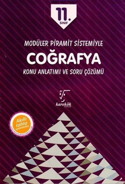 11.Sınıf Modüler Piramit Sistemiyle Coğrafya Konu Anlatımı ve Soru Çözümü